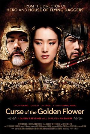 curse golden flower poster