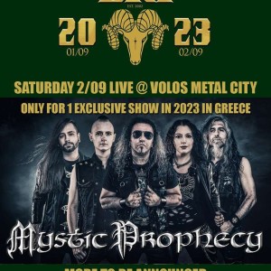 Οι Mystic Prophecy στο Golden R. Festival 2023